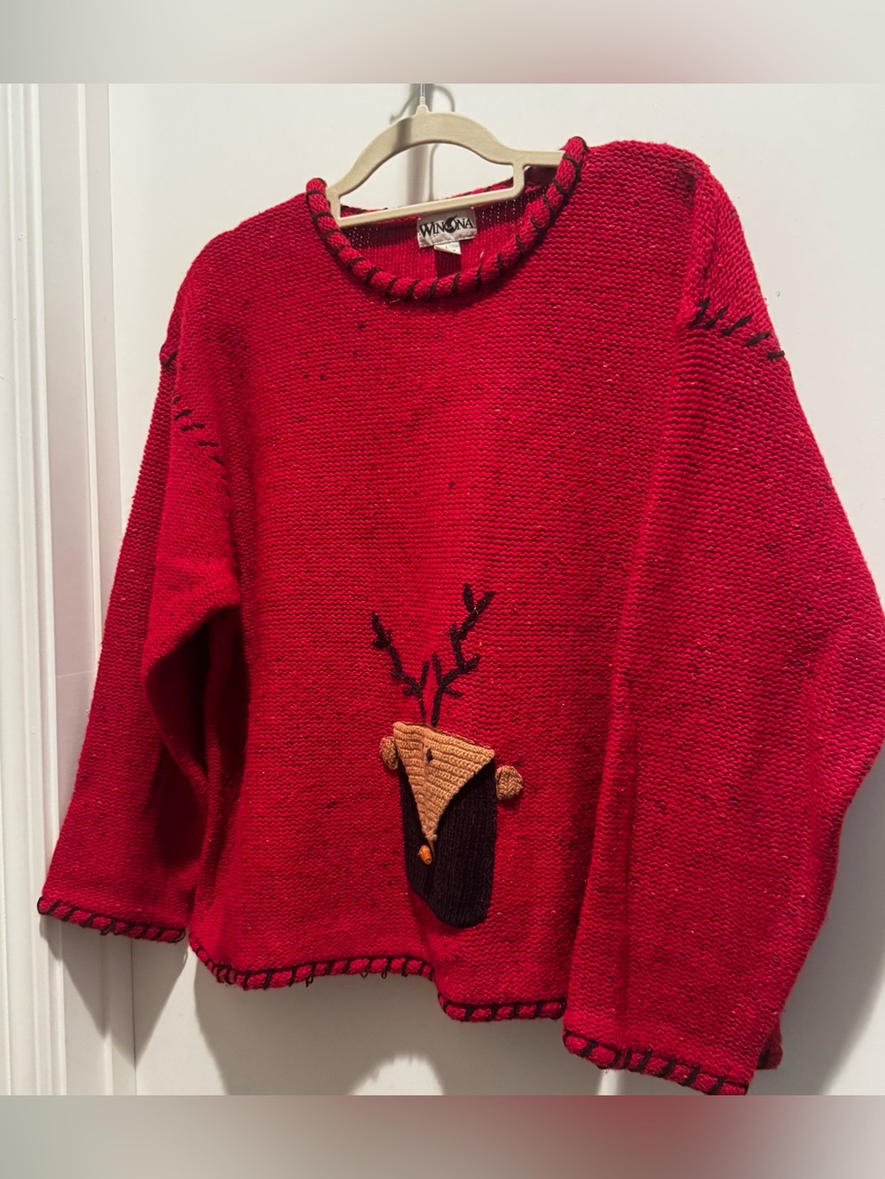 WINONA vintage holiday sweater , in excellent condition